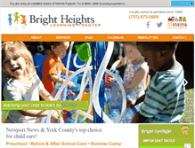 Tablet Screenshot of brightheightslearningcenter.com